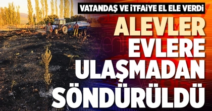 ALEVLER EVLERE ULAŞMADAN SÖNDÜRÜLDÜ