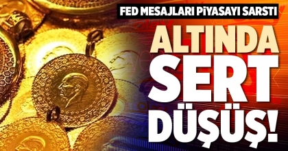 ALTINDA SERT DÜŞÜŞ!