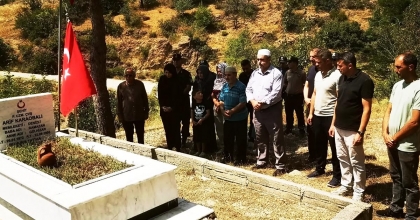 BAKLAN’DA ŞEHİT ARİF KARAOBALI DUALARLA ANILDI