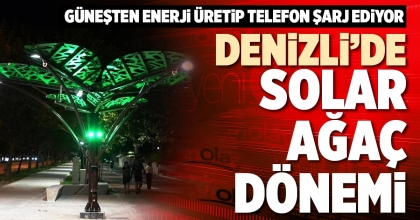 DENİZLİ’DE SOLAR AĞAÇ DÖNEMİ