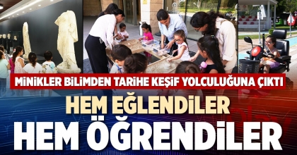 HEM EĞLENDİLER HEM ÖĞRENDİLER