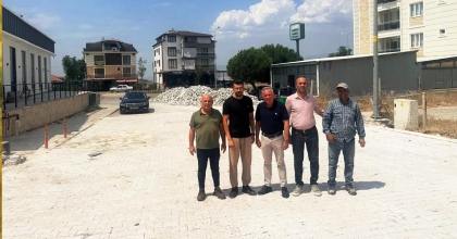 HONAZ’DA ÜST YAPI ÇALIŞMALARI SÜRÜYOR