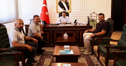KIRALAN’DAN KAYMAKAM CIDIROĞLU’NA ZİYARET