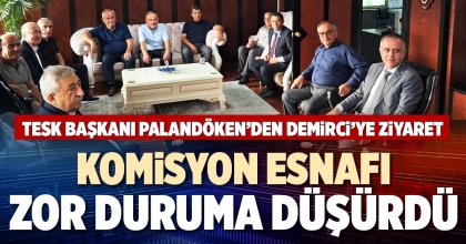 KOMİSYON ESNAFI ZOR DURUMA DÜŞÜRDÜ
