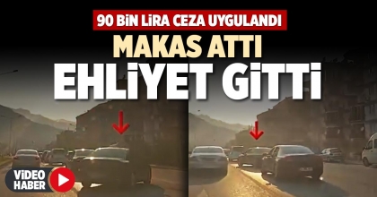 MAKAS ATTI EHLİYET GİTTİ