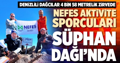 NEFES AKTİVİTE SPORCULARI SÜPHAN DAĞI’NDA