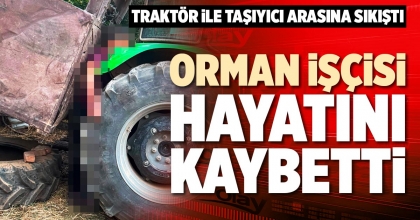 ORMAN İŞÇİSİ HAYATINI KAYBETTİ
