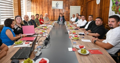 TARIM GÜNDEMİ DEĞERLENDİRİLDİ