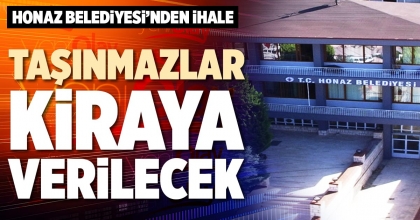 TAŞINMAZLAR KİRAYA VERİLECEK