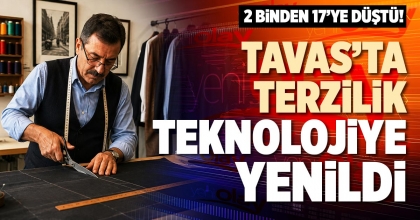 TAVAS’TA TERZİLİK TEKNOLOJİYE YENİLDİ