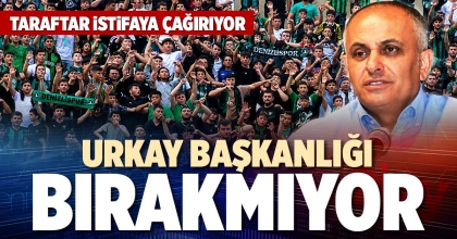 URKAY BAŞKANLIĞI BIRAKMIYOR