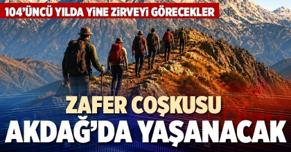 ZAFER COŞKUSU AKDAĞ’DA YAŞANACAK