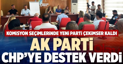 AK PARTİ CHP’YE DESTEK VERDİ