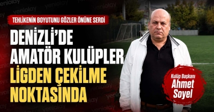 SOYEL: AMATÖR KULÜPLER LİGDEN ÇEKİLME NOKTASINDA