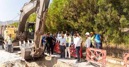 BULDAN'DA ALTYAPI VE ÜSTYAPI ÇALIŞMALARINDA YENİ AŞAMA