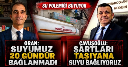 CHP’YE TANKERLE SU TAŞIDILAR!