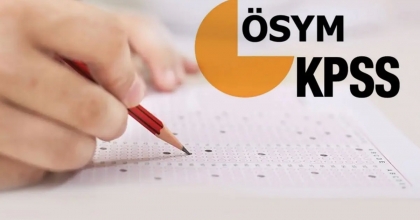 KPSS ÖN LİSANS İÇİN GEÇ BAŞVURU 19 AĞUSTOS'TA BAŞLIYOR