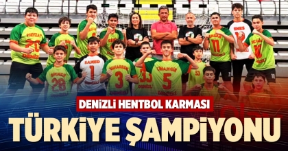 DENİZLİ HENTBOL KARMASITÜRKİYE ŞAMPİYONU