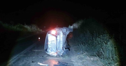 ÖDEMİŞ’TE TAKLA ATAN OTOMOBİLDE 1 KİŞİ HAYATINI KAYBETTİ