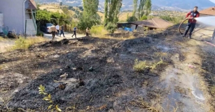 EMET’TE OT YANGINI BÜYÜMEDEN SÖNDÜRÜLDÜ
