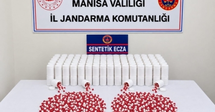 KIRSALA GİZLEDİĞİ 12 BİN 450 SENTETİK HAPLA YAKALANDI
