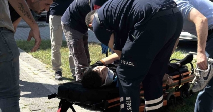 MENTEŞE’DE MOTOSİKLET KAZASI: 1 YARALI
