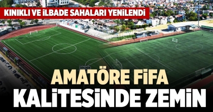 AMATÖRE FİFA KALİTESİNDE ZEMİN