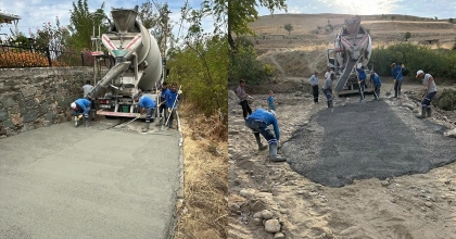 BABADAĞ’DA ÜSTYAPI ÇALIŞMALARI SÜRÜYOR