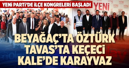 BEYAĞAÇ’TA ÖZTÜRK, TAVAS’TA KEÇECİ, KALE’DE KARAYVAZ