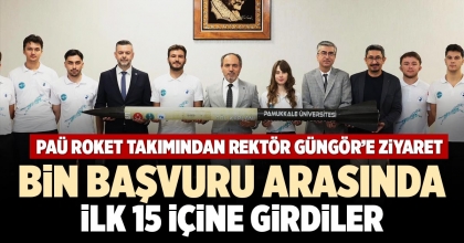 BİN BAŞVURU ARASINDA İLK 15 İÇİNE GİRDİLER