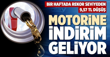 MOTORİNE İNDİRİM GELİYOR
