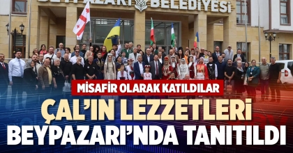 ÇAL’IN LEZZETLERİ  BEYPAZARIN’DA TANITILDI