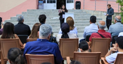 ÇAMELİ ELMALI ORTAOKULU’NDA YENİ KÜTÜPHANE AÇILDI