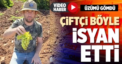 ÇİFTÇİ BÖYLE İSYAN ETTİ