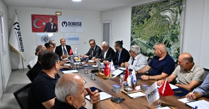 DEMİOSB’DEKİ ÇALIŞMALAR KONUŞULDU