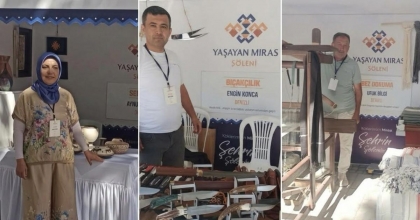 DENİZLİ’NİN EL SANATLARI KÜTAHYADA TANITILDI