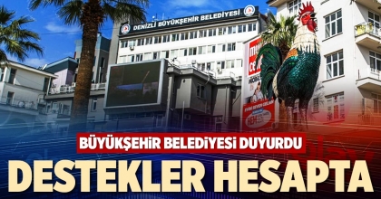 DESTEKLER HESAPTA