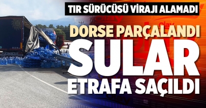 DORSE PARÇALANDI SULAR ETRAFA SAÇILDI