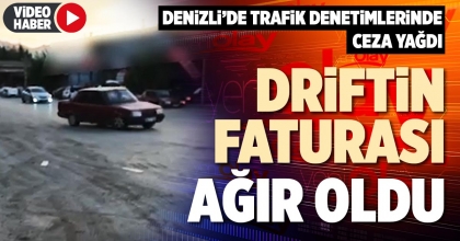 DRİFTİN FATURASI AĞIR OLDU