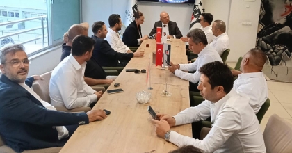DTO BAŞKAN ADAYI FAİK MÜFTÜLER’DEN BEŞİKTAŞLILAR DERNEĞİ’NE ZİYARET