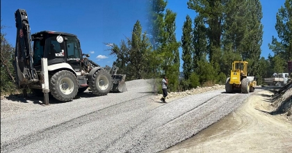 EMECİK MAHALLESİ’NDE ASFALT ÇALIŞMALARI TAMAMLANDI