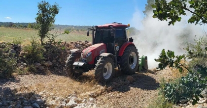 GÜNEY’DE ARAZİ YOLLARINDA ÇALIŞMALAR SÜRÜYOR
