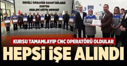 HEPSİ İŞE ALINDI