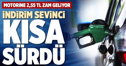 İNDİRİM SEVİNCİ KISA SÜRDÜ
