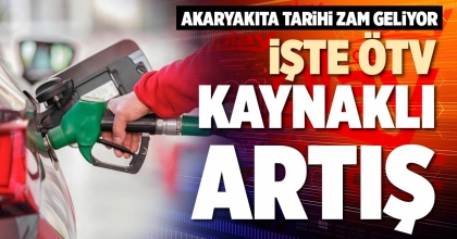 İŞTE ÖTV KAYNAKLI ARTIŞ