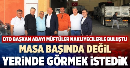 MASA BAŞINDA DEĞİL YERİNDE GÖRMEK İSTEDİK
