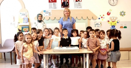MERKEZEFENDİ’DE MİNİKLERİN OKUL HEYECANI