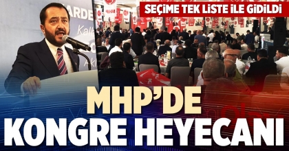 MHP’DE KONGRE HEYECANI