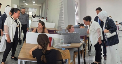 MILLETVEKİLİ ÖK'TEN 100. YIL İL HALK KÜTÜPHANESİNE ZİYARET