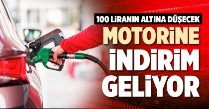 MOTORİNE İNDİRİM GELİYOR